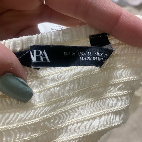 🤍3/35  ZARA Lace bralette style top - Picture 3 of 3